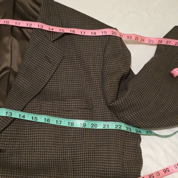 Baracuta Blazer Jacket Mens Size 48 Brown twill 100% Wool - Picture 3 of 7